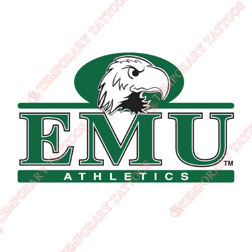Eastern Michigan Eagles Customize Temporary Tattoos Stickers NO.4324